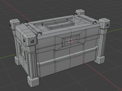 Sci-fi Model Pack For Games 3D Model