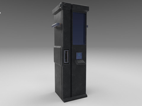 Sci-fi Model Pack For Games 3Dモデル