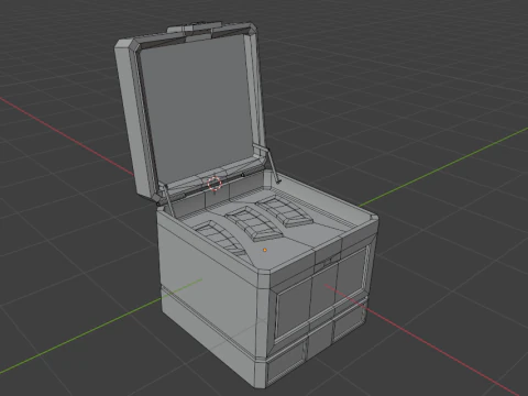 Sci-fi Model Pack For Games 3D Model