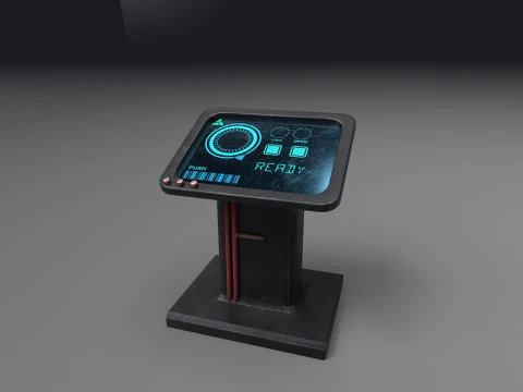 Sci-fi Model Pack For Games 3D Model