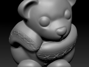 Teddy bear obj 3D 프린트 모델