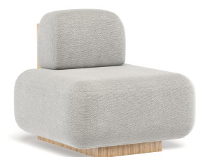 Yoshida Lounge Chair 3D Model