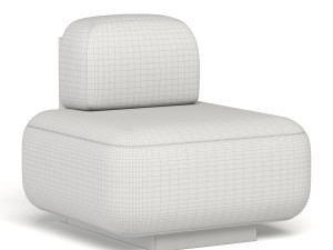 Yoshida Lounge Chair Modello 3D