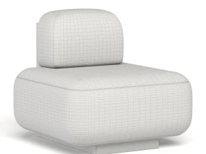 Yoshida Lounge Chair 3D Model