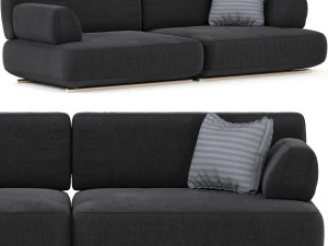 Natuzzi Cava 2人乗り 3Dモデル