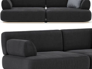 Natuzzi Cava two seater 3D Model