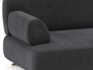 Natuzzi Cava two seater Modelo 3D