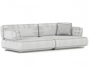 Natuzzi Cava two seater Modelo 3D