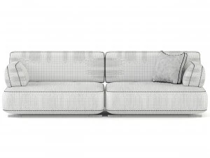 Natuzzi Cava two seater 3D Model