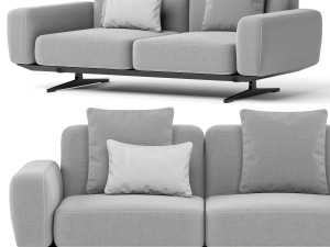 Flexform Soft Dream two seater 3D Модель