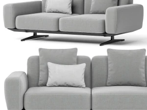 Flexform Soft Dream two seater 3D Model