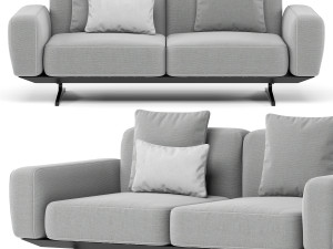 Flexform Soft Dream two seater Model 3D
