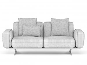 Flexform Soft Dream two seater Model 3D