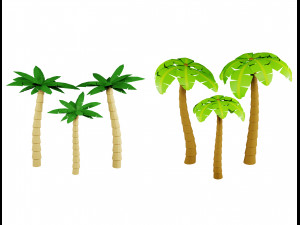 Lowpoly nature pack with 3D scene 3Dモデル