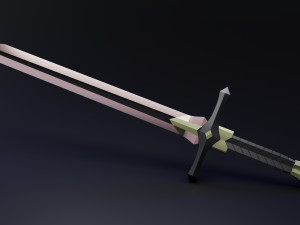 Low poly Swords Vol1 3D Model
