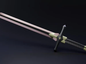 Low poly Swords Vol1 3D Model