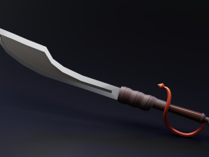 Low poly Swords Vol1 3D Model