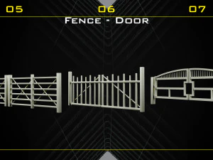 70 Malla base de objetos occidentales - Vol 06 Modelo 3D