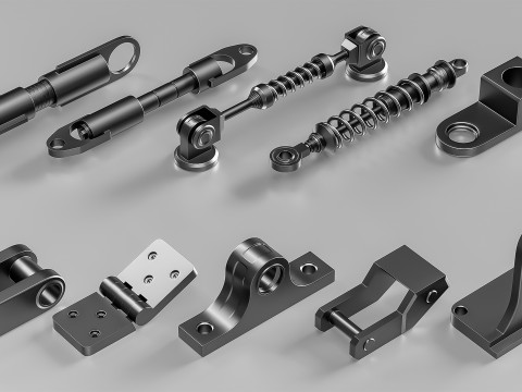 50 Hard surface kitbash 3D-Modell