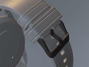 Huawei GT3 Smart Watch 3D Model