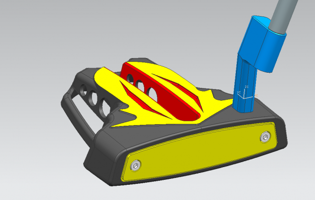 PUTTER 3D Baskı Modeli .c4d .max .obj .3ds .fbx .stl .blend 