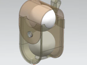 GOLF BALL POUCH 3D Print Model