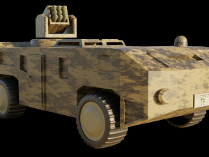 Qatar Army Tank 3D Model