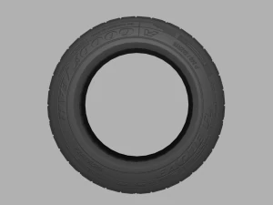 Realistic 3d Tire 3D Model