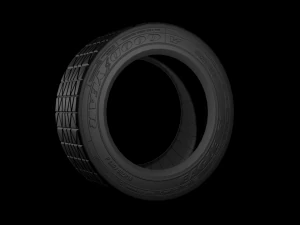 Realistic 3d Tire 3D Model