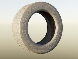 Realistic 3d Tire Model 3D