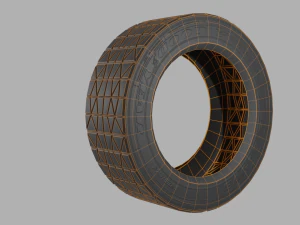 Realistic 3d Tire 3D Model