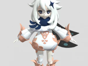 पैमोन 3D मॉडल