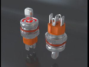 Electric Switch LANBOO LB16NZ 3Dモデル