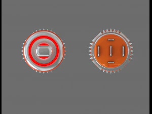Electric Switch LANBOO LB16NZ 3D Model