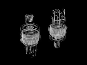 Electric Switch LANBOO LB16NZ 3D Model