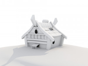 3D Hut Modelo 3D