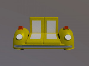 3D Sofa Modelo 3D