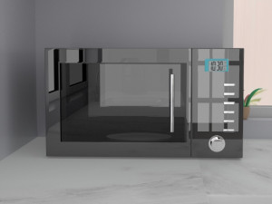 Microwave Modelo 3D