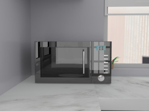 Microwave Modelo 3D