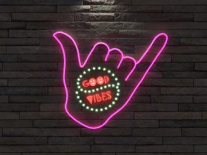 Neon Lights 3D Model