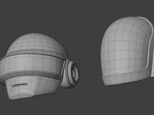 Cascos Daft Punk Modelo 3D