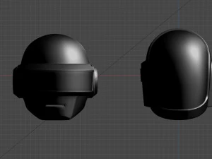 Cascos Daft Punk Modelo 3D