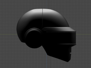 Daft Punk Helmets 3D Model
