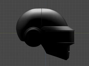 Cascos Daft Punk Modelo 3D