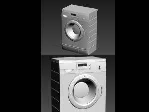 Washing machine 3D Model