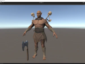 Ork Berserk 3D Model