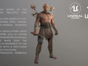 オルク・ベルセルク 3Dモデル