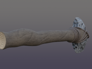 Stone axe Modelo 3D