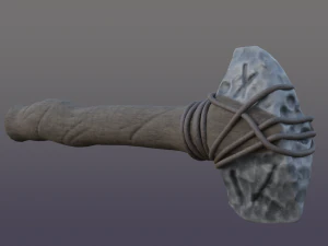 Stone axe 3D Model