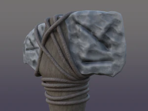 Stone axe 3D Model